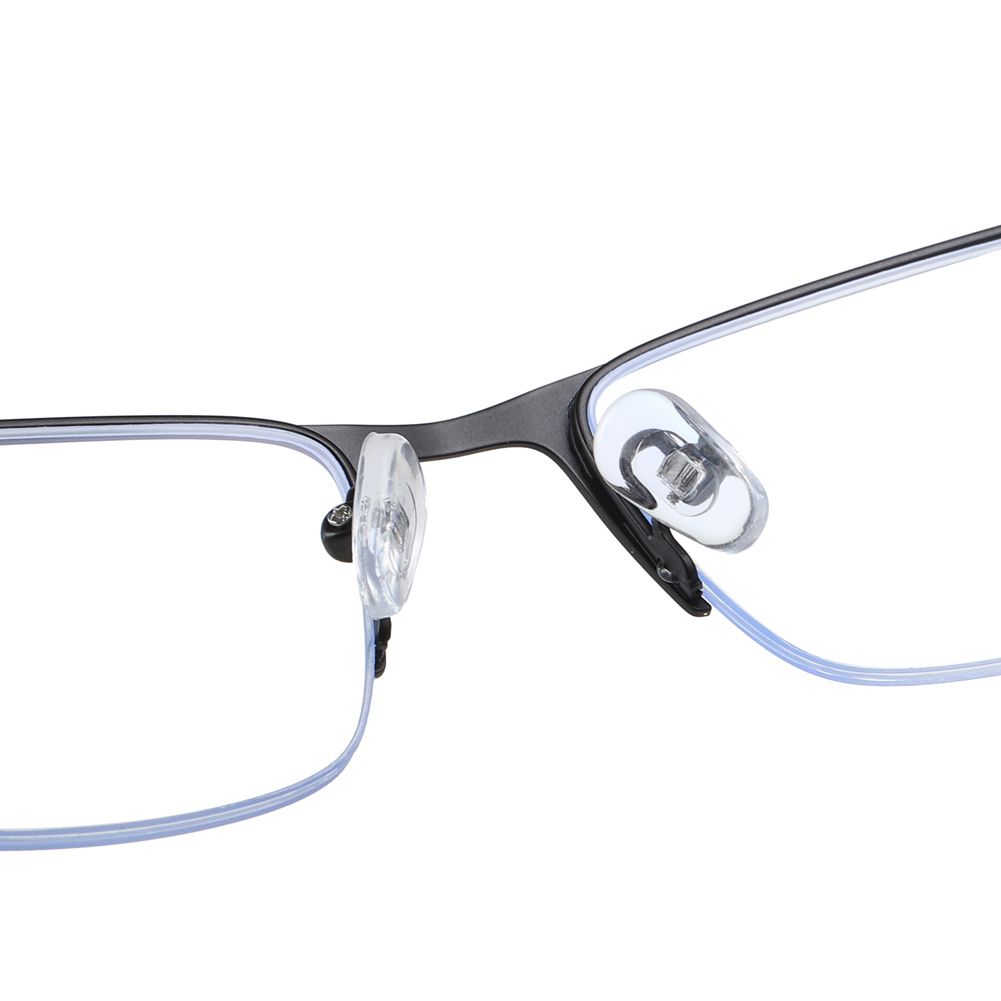 Half Rimless Metal Frame Mens Anti-blue Ray Computer Glasses
