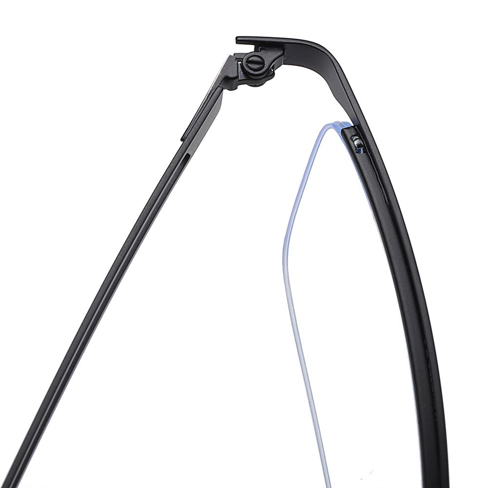 Half Rimless Metal Frame Mens Anti-blue Ray Computer Glasses