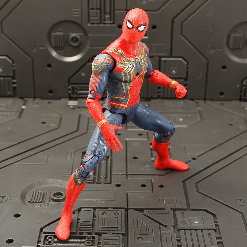 16CM Marvel Avengers 3 Super Hero Spider-Man Action Figure