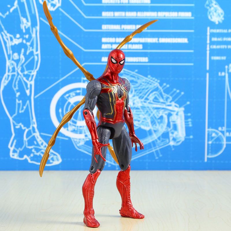 16CM Marvel Avengers 3 Super Hero Spider-Man Action Figure