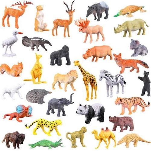 Animal Kingdom Wild Animal Toys Play Set