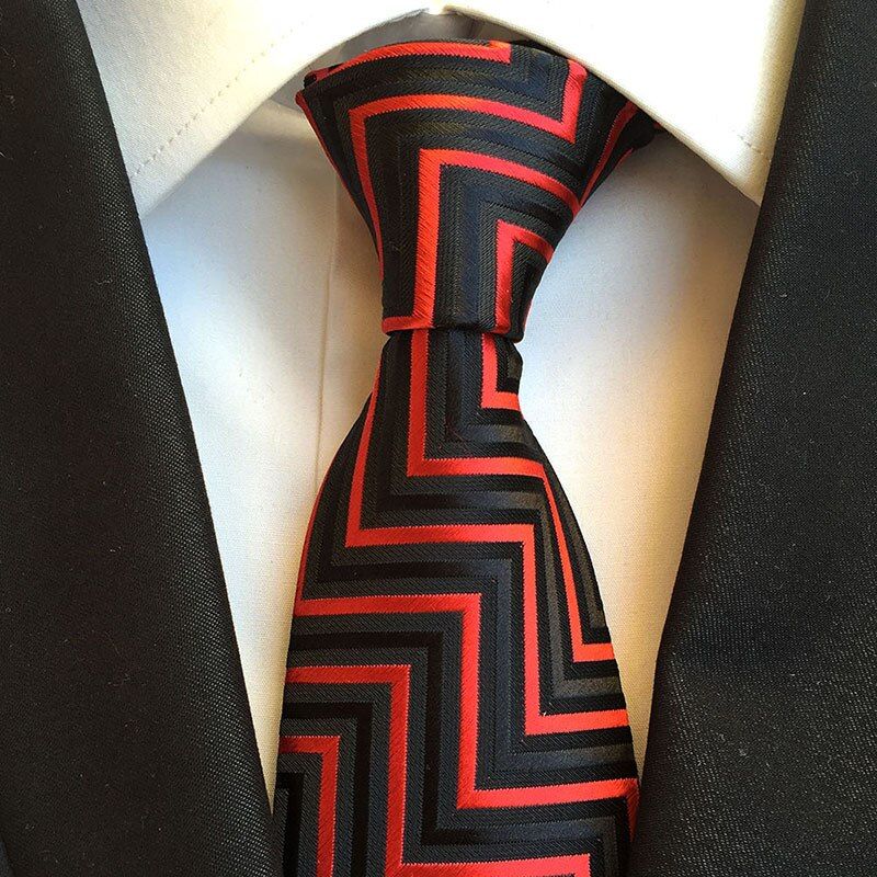1PC 100% Silk Men's Ties Neck Ties 8cm