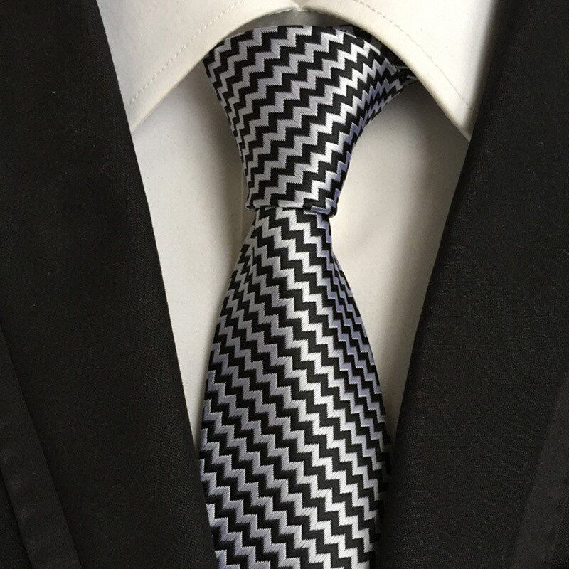 1PC 100% Silk Men's Ties Neck Ties 8cm