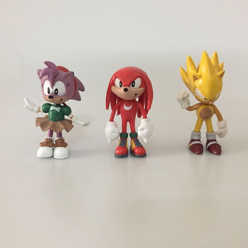 Collectible Figure 6pcs Sonic The Hedgehog