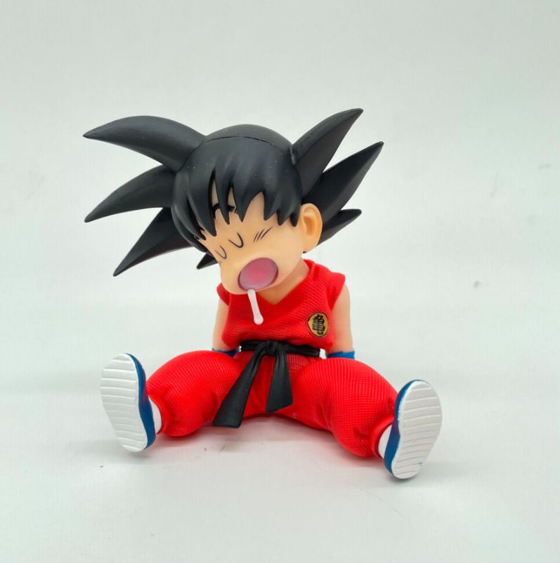 Anime Dragon Ball Figure Childhood Son Goku Model Toy GK Sleeping Scene Doll Decoration Toys Gift 10CM Dragon Ball(#1PCS)