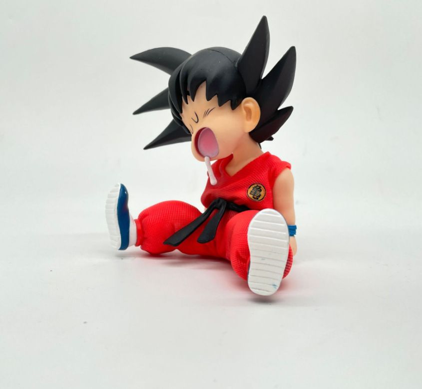 Anime Dragon Ball Figure Childhood Son Goku Model Toy GK Sleeping Scene Doll Decoration Toys Gift 10CM Dragon Ball(#1PCS)