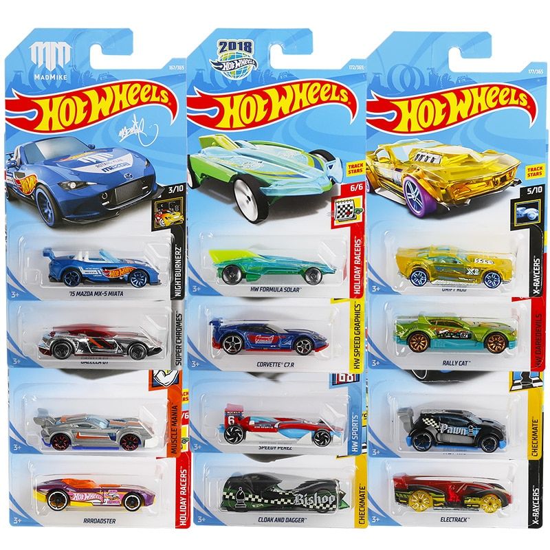 Hotwheels 1:64 Car Wheels Metal Mini Toy Fast And Furious
