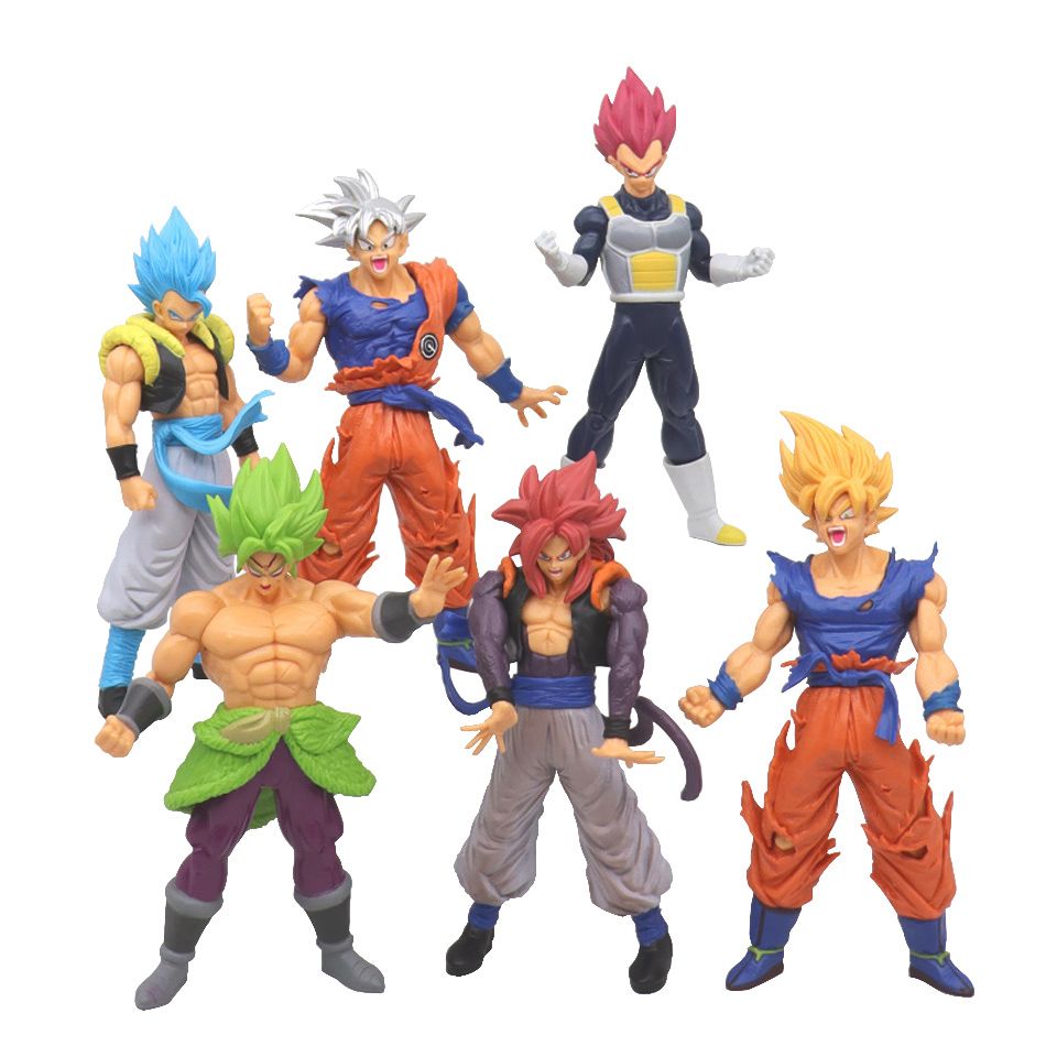 18cm Son Goku Super Saiyan Figure Anime Dragon Ball Goku DBZ Action Figure Model Gifts Collectible Figurines For Kids(No.#1)