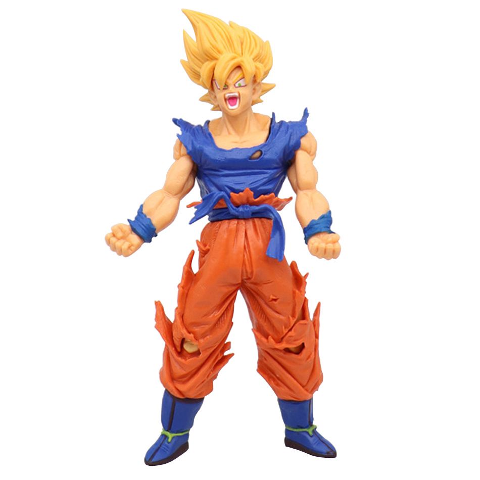 18cm Son Goku Super Saiyan Figure Anime Dragon Ball Goku DBZ Action Figure Model Gifts Collectible Figurines For Kids(No.#1)