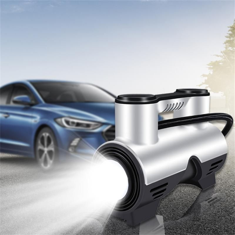 Speed Portable Car Tyre PumpAir Inflator Whit LED Lighting