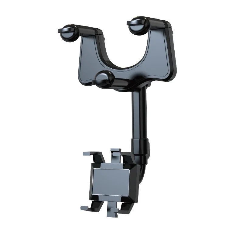 Adjustable Car Rearview Mirror Mount Phone Holder Stand