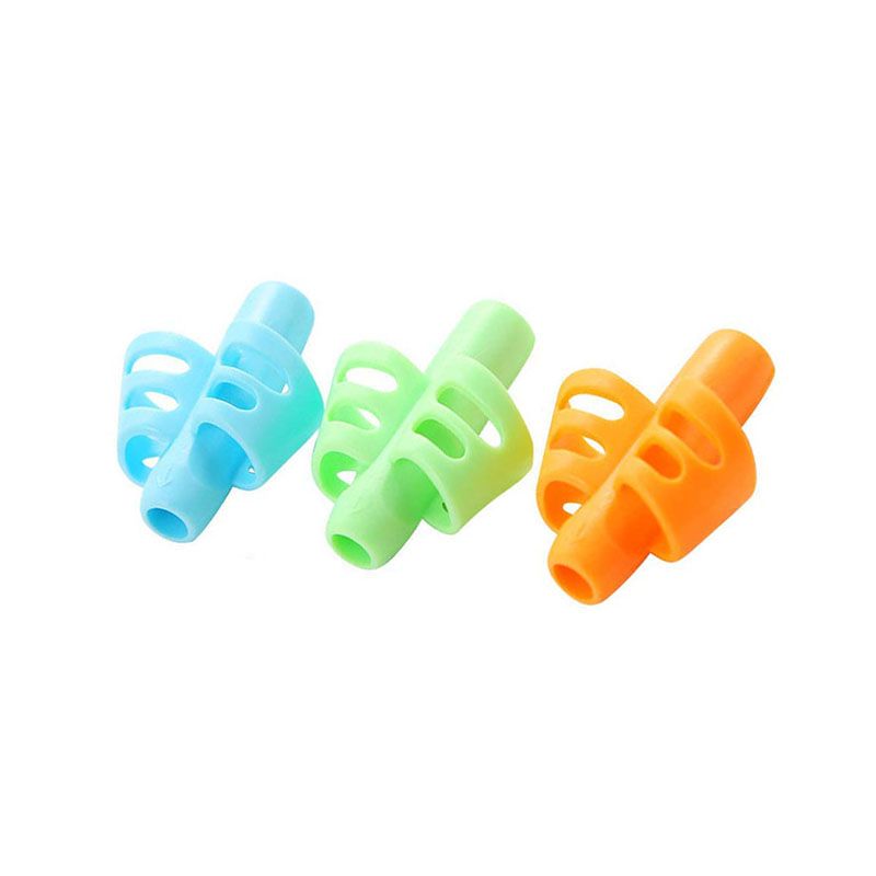 3 Pieces/Set Two-Fingered Writing Grips (Age: 3 To 15)