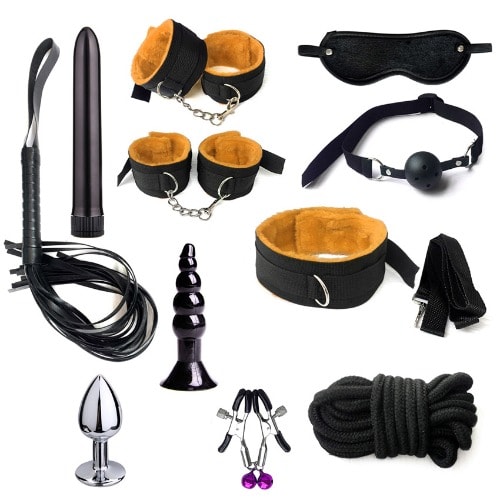 Complete Bdsm Kit - 11in1 Bdsm Kit