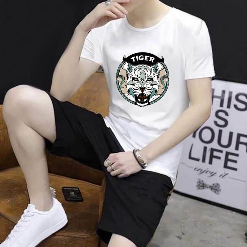 100% Cotton Short Sleeve T-Shirts +Shorts Set
