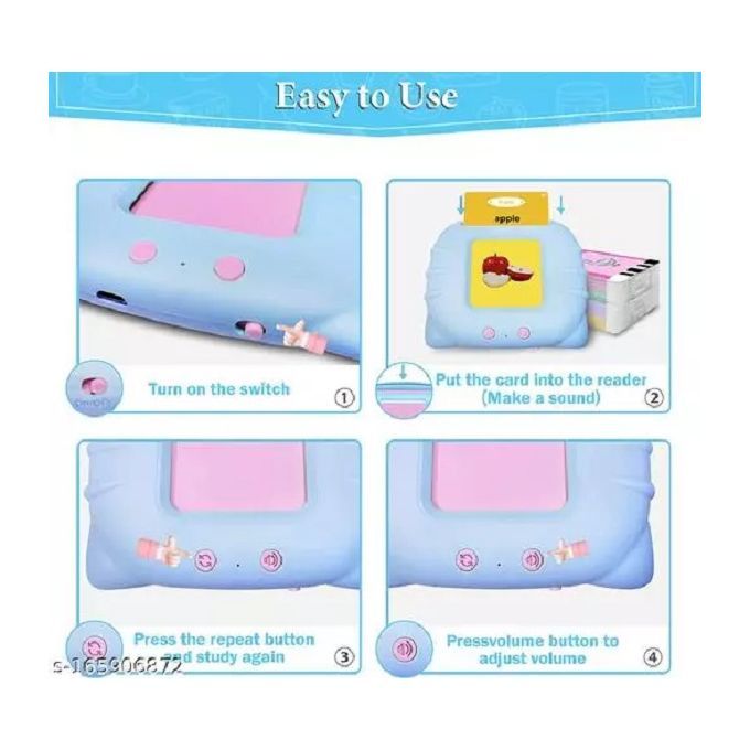 Pocket Vocab Talking Flash Cards, 2-8 Years Kids Learning