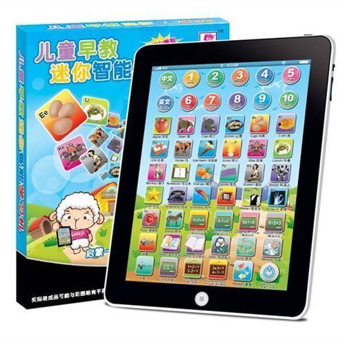 Electronic Preschool English Learning Educational Teach Toy Kids Children Tablet Pad