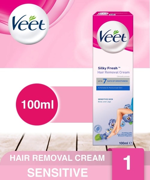 Hair Removal Cream - Sensitive Skin - 100ml