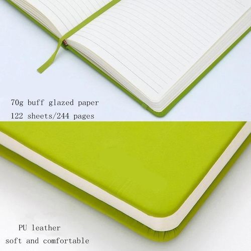 A5 Colorful Elastic Bind Notebook