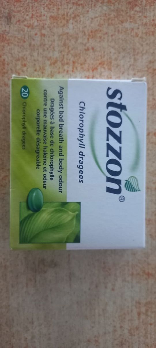 Chlorophyll Dragess - Bad Breath, Mouth & Body Odour Remover