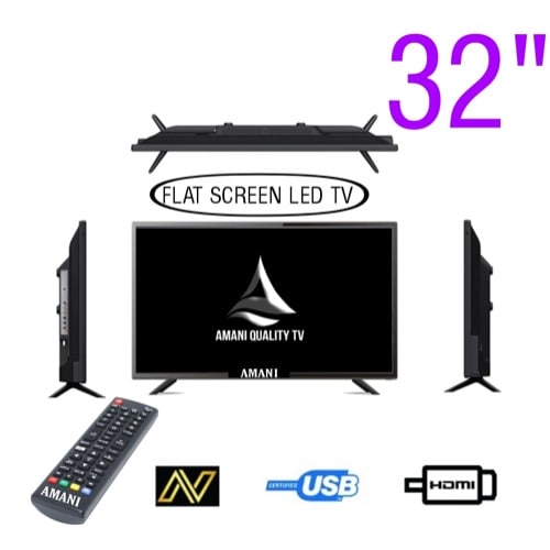 32" LED TV - Black
