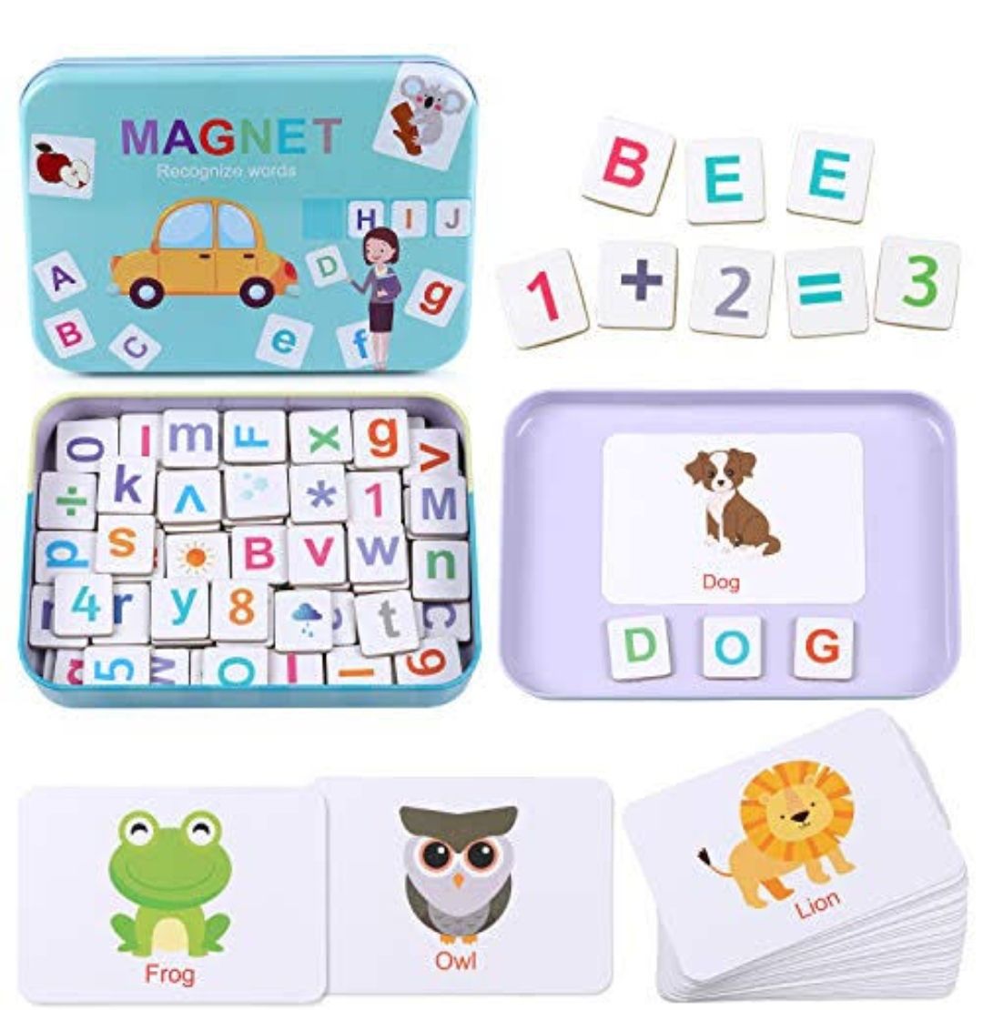Magnetic Alphanumerals & Cognitive Cards.