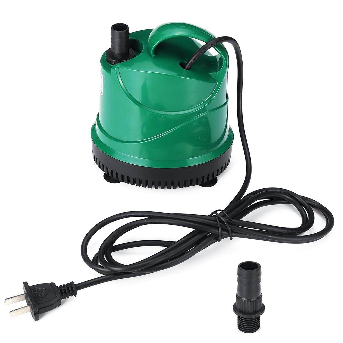 1000-3500L/H Quiet Submersible Water Pump Aquarium Fish Pond Tank Spout Marine 20W