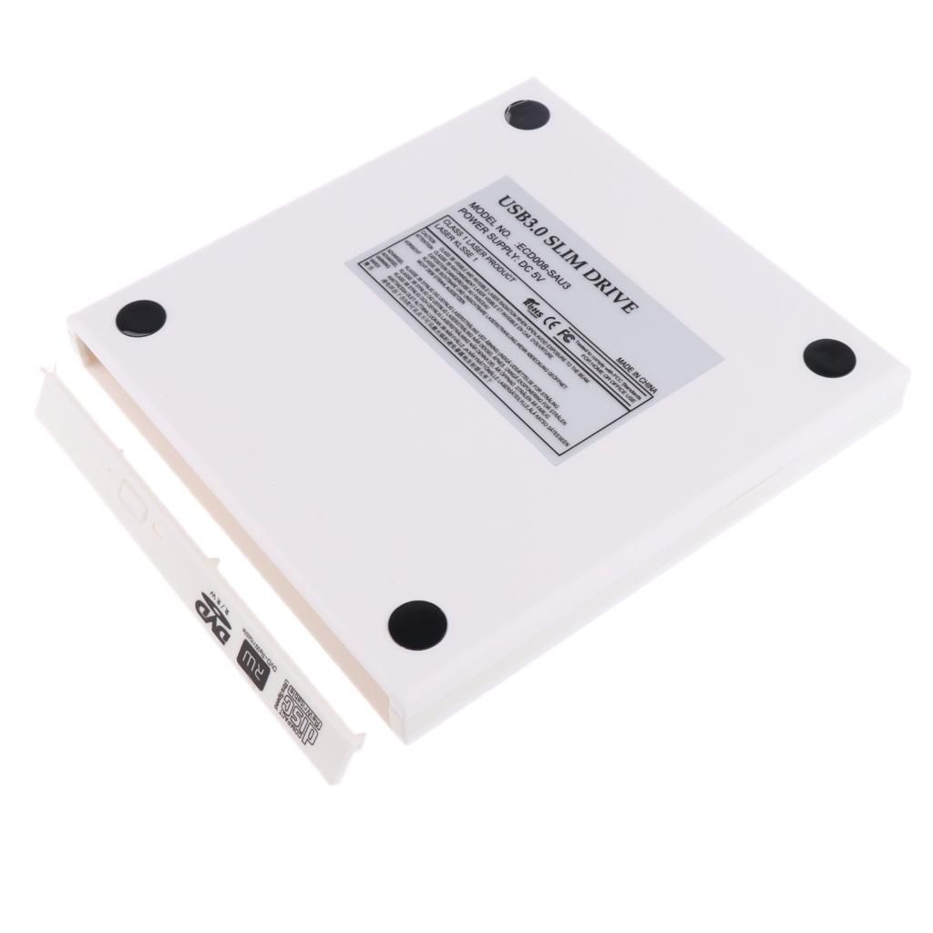 External Optical Drive Case Optical Drive Case External DVD White