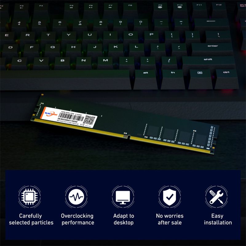 DDR4 4GB PC Desktop Computer 2400MHz Ram 1.5V UDIMM