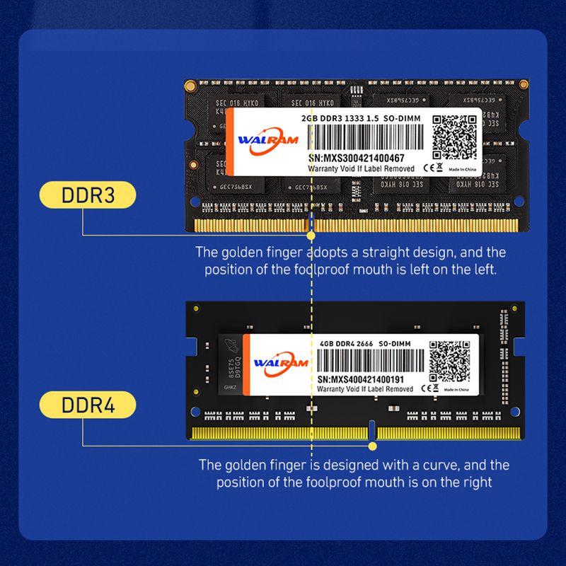 DDR4 Memory 4G 2400MHZ SODIMM Notebook RAM 260pin Ram