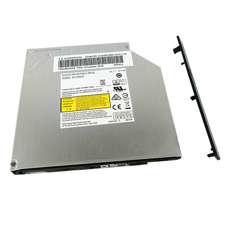 DVD Drive For LITEON DU-8A6SH 9.5MM Ultra-Thin Serial SATA DVD VCD CD Reading And Burning Built-in Optical Drive