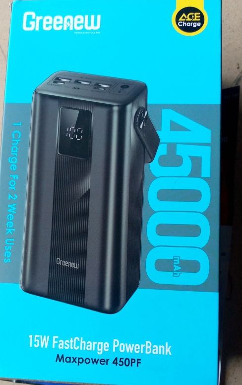 15W Fastchage Power Bank.
