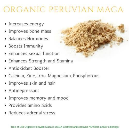Organic Maca Root (Raw) Powder - 100g