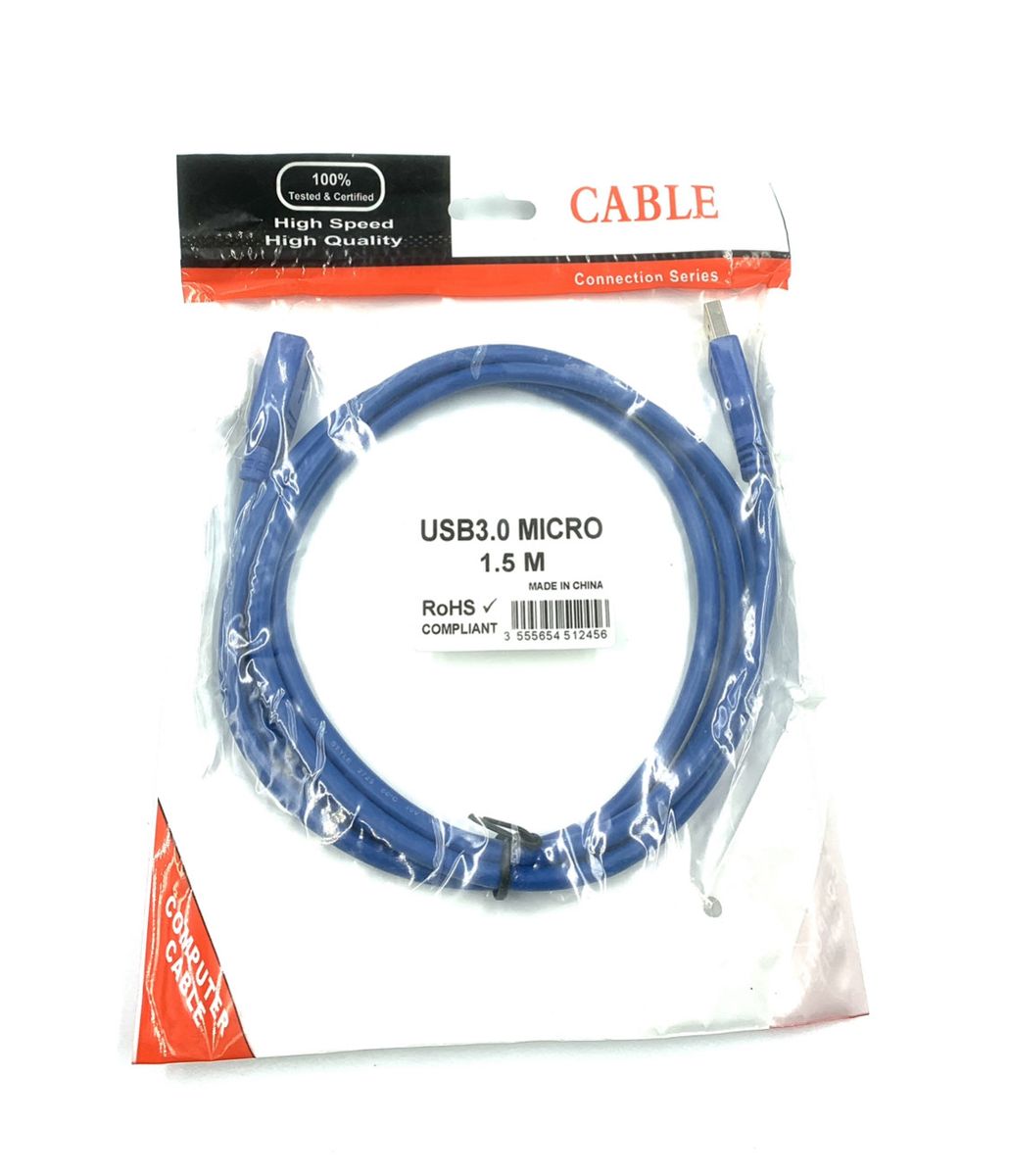 USB3.0 Extension Cable Male To Female Cord Adapter-1.5m