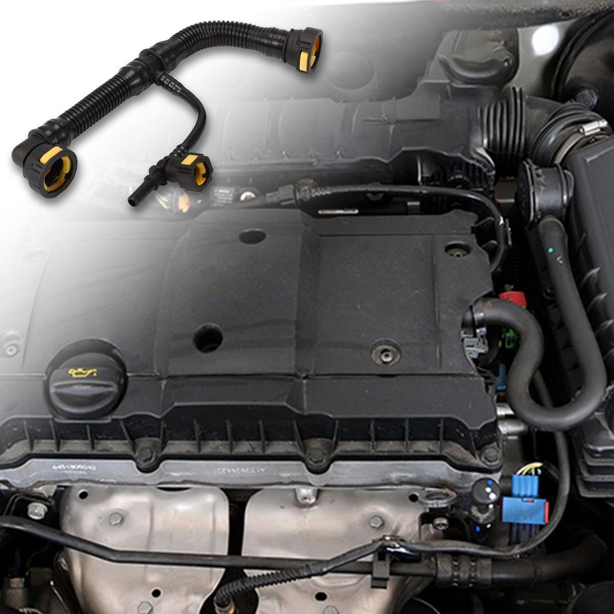 Engine Oil Breather Pipes 1192WZ For Peugeot 1007 206 SW