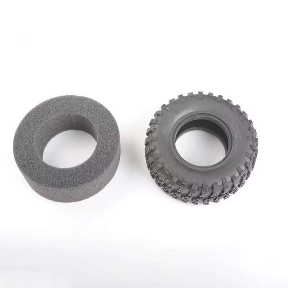 4PCS 115MM 2.2 Rubber Big Tires Wheel Tyres for