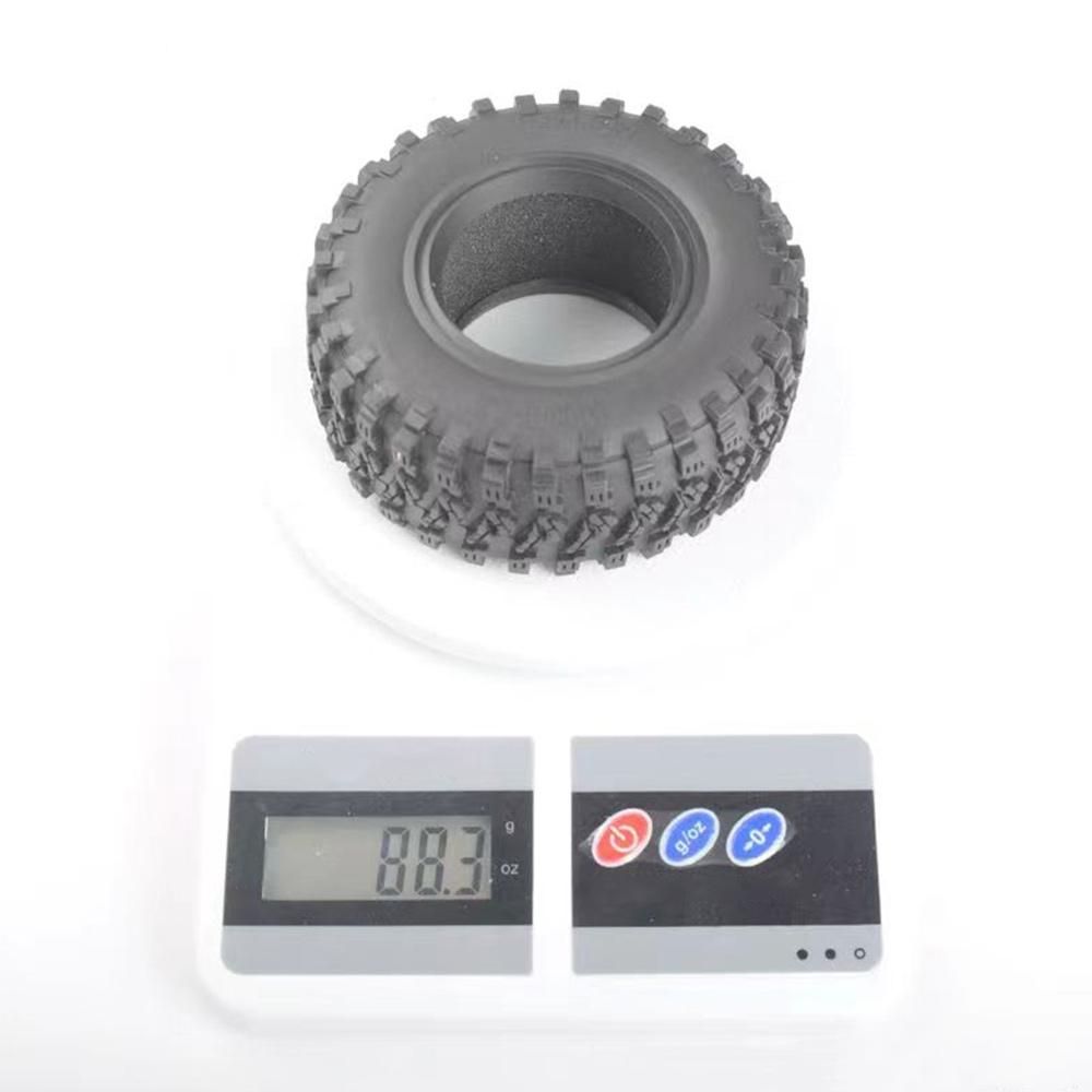 4PCS 115MM 2.2 Rubber Big Tires Wheel Tyres for