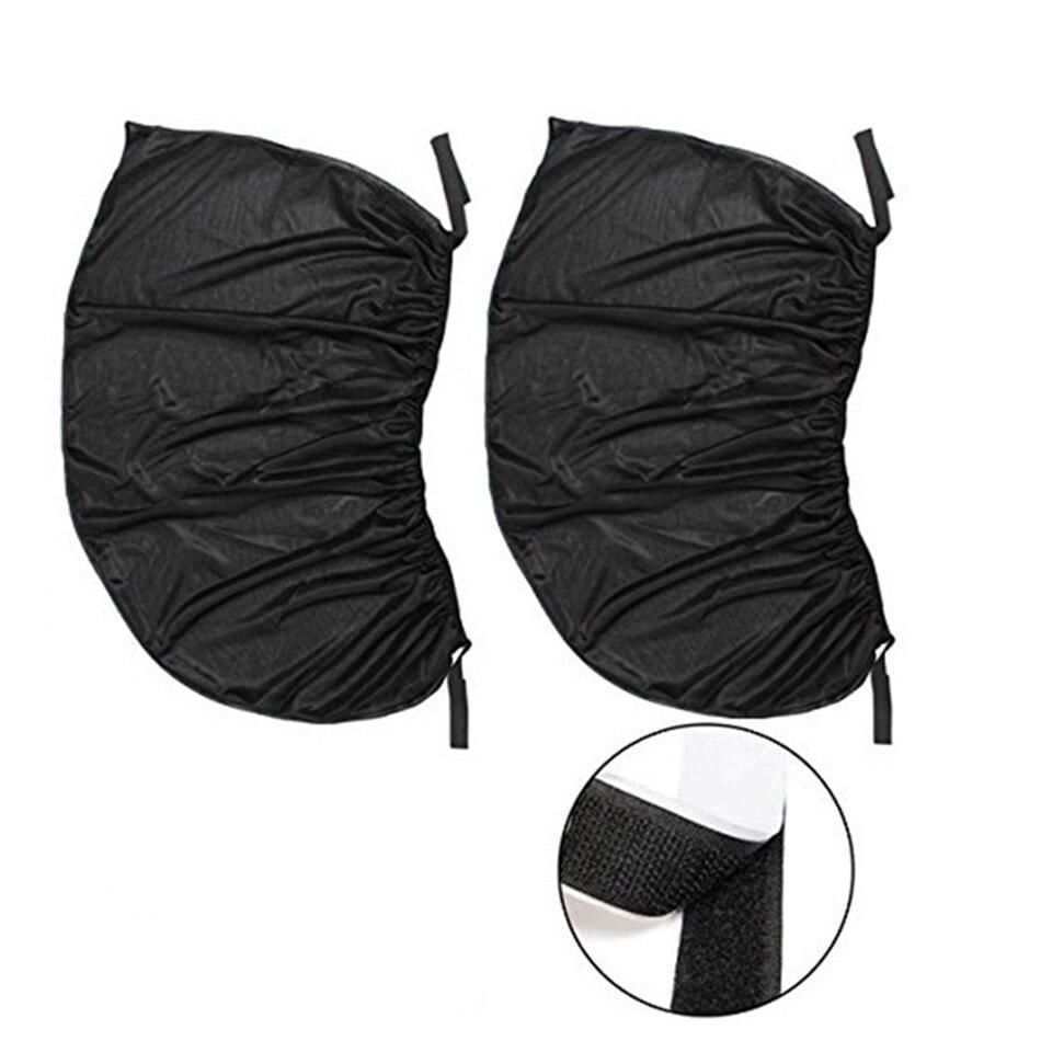 2pcs Universal Car Styling Accessories Sun Side Window Shade Curtain Rear window Cover UV Protection Sunshade Visor Shield