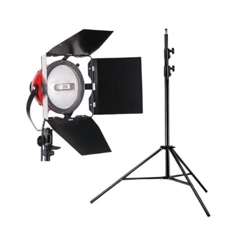 Professional Dimmable Redhead Studio Light + Tripod - 800W