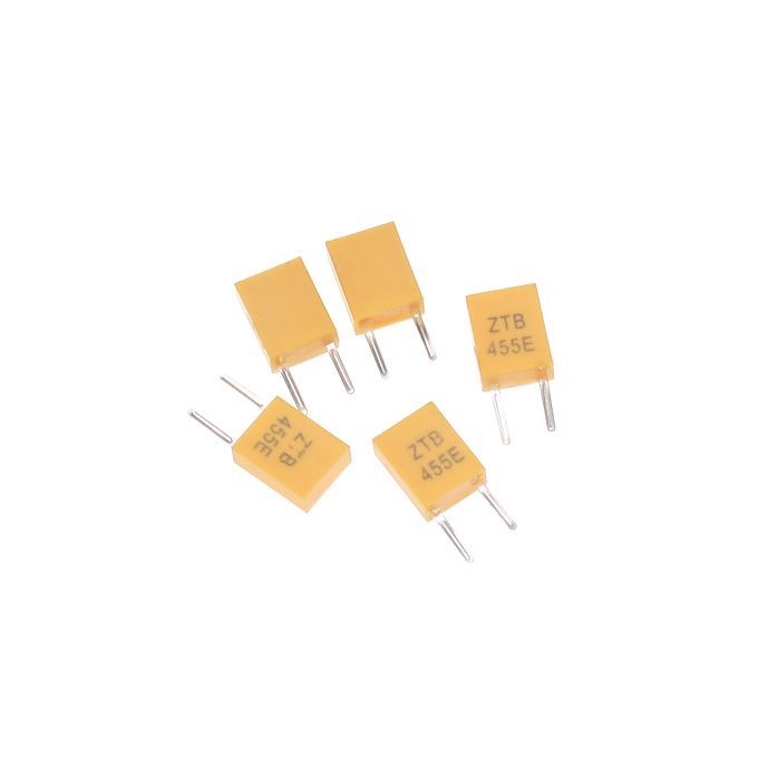 5Pcs 0.2 Inch 455E Ceramic Resonator 2  Control 455KHz