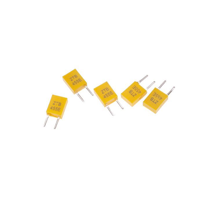 5Pcs 0.2 Inch 455E Ceramic Resonator 2  Control 455KHz