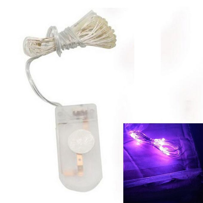 Light String  O Er Wire   Holiday De Oration Lanterns    O Er  -purple-1m 10 Lights