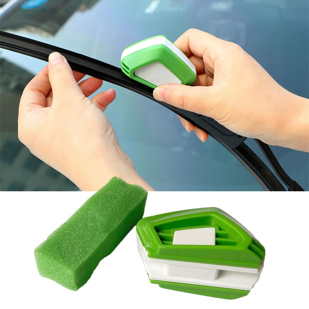 Auto Wiper Blade Repair Kit Restores Windshield Removes Scratches Safe Green