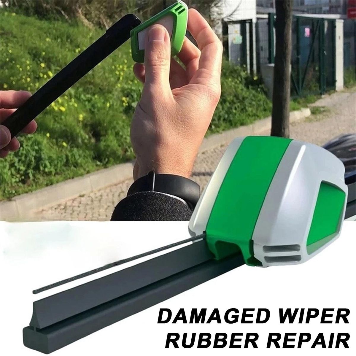 Auto Wiper Blade Repair Kit Restores Windshield Removes Scratches Safe Green