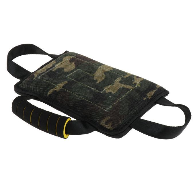 Dog Bite Tug Toy 3 Handles Interactive Pillow For Dogs Training