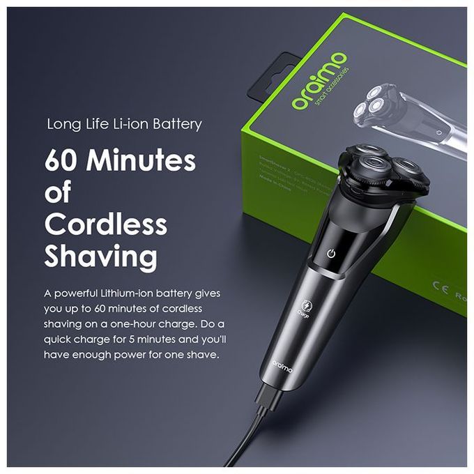 Ultra 3D Floating Electric Dual 2 Smart Rotary Shaver