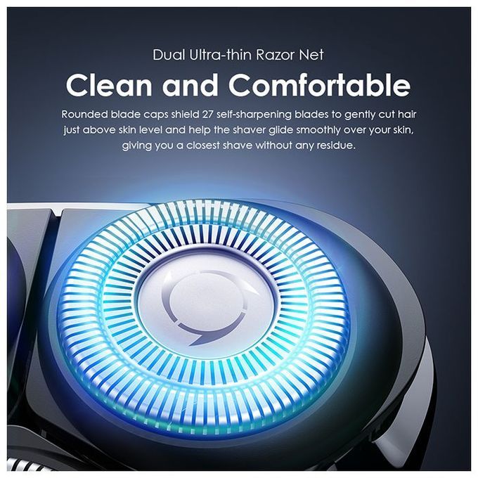 Ultra 3D Floating Electric Dual 2 Smart Rotary Shaver