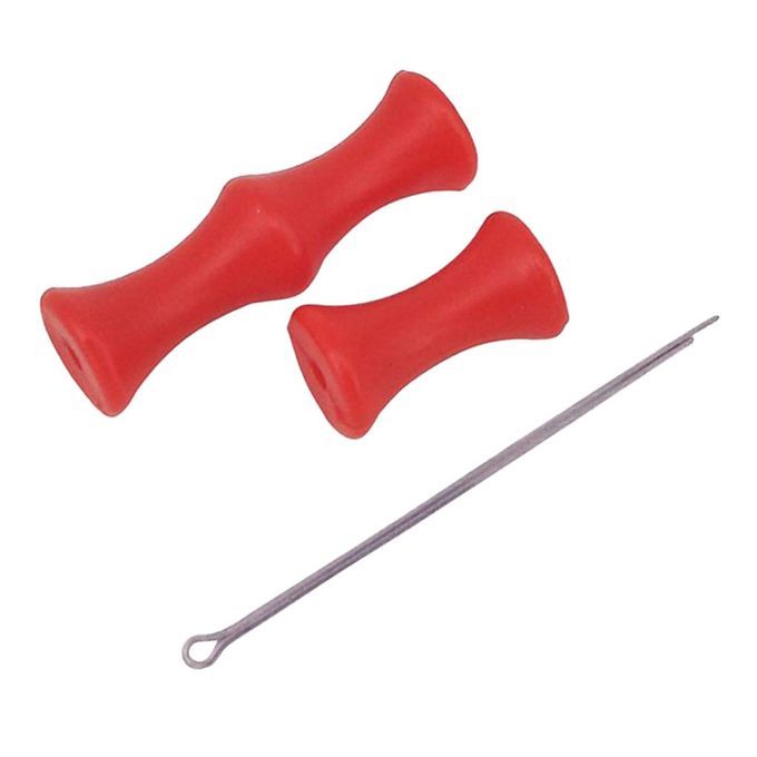 Archery Bowstring Finger Saver  Finger Guards Silicone Protector Red