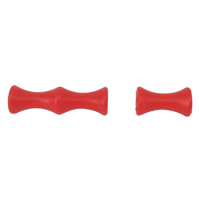 Archery Bowstring Finger Saver  Finger Guards Silicone Protector Red