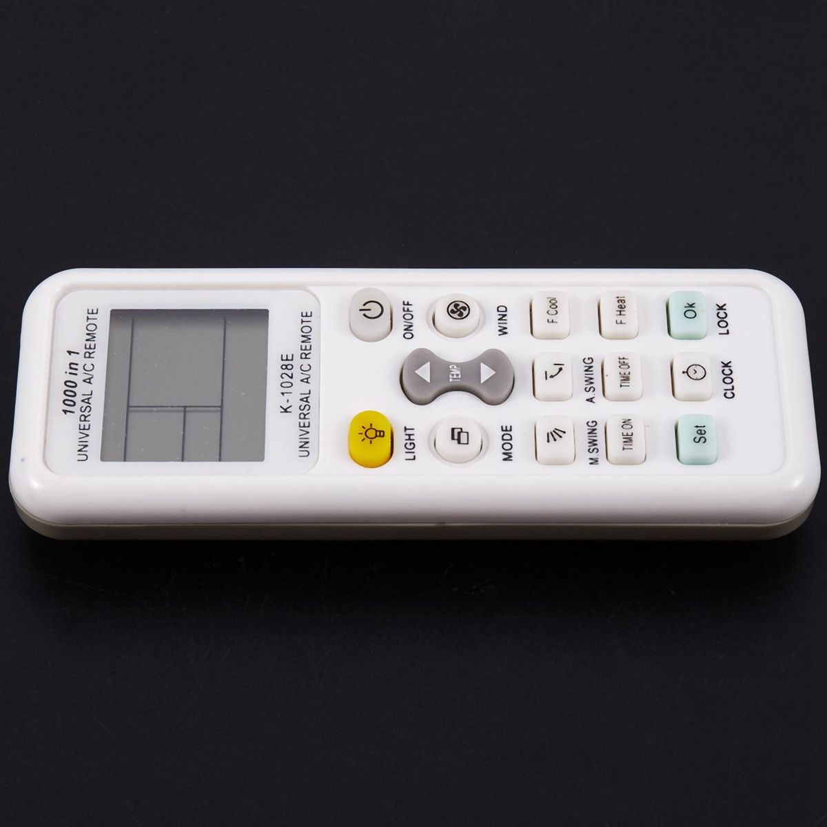 Universal Wireless K-1028E 1000 In 1 Ac Digital Lcd Remote Control For Air Conditioner