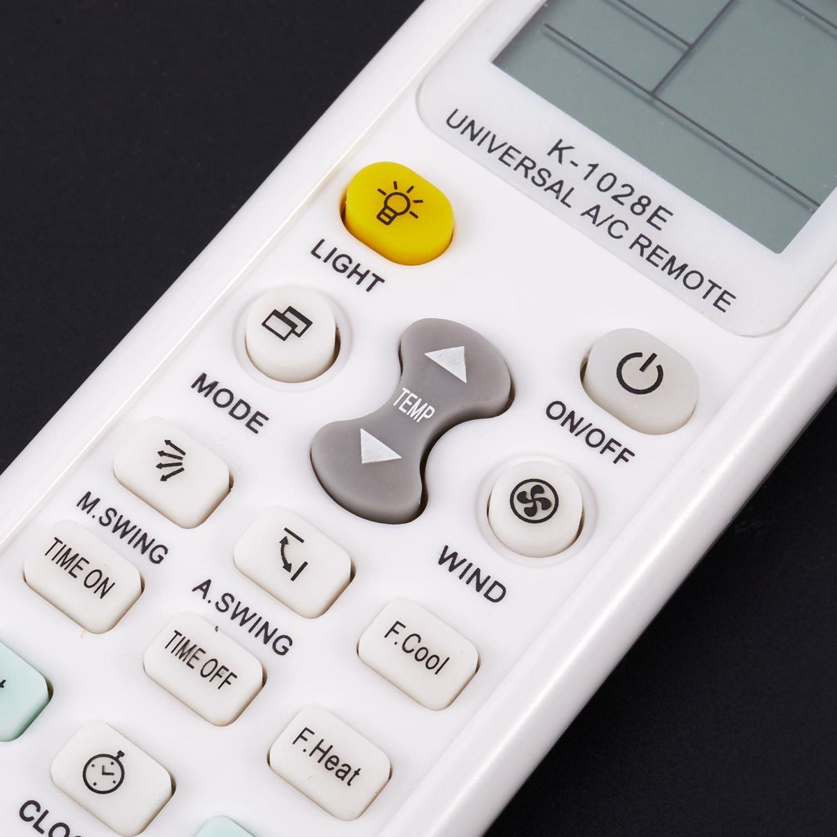Universal Wireless K-1028E 1000 In 1 Ac Digital Lcd Remote Control For Air Conditioner
